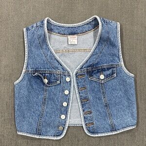 BONGO denim vest